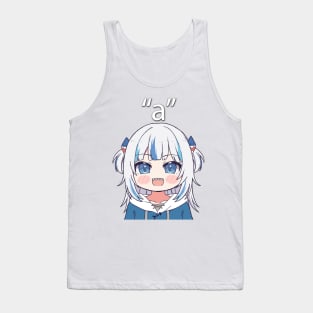 Gawr Gura Chibi Tank Top